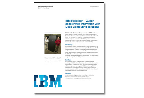 IBM Systems and Technology Group Case Study